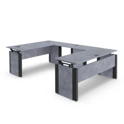 Allure Executive U-Desk - 66"W x 102"D