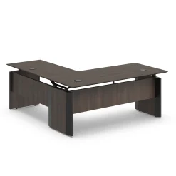 Allure Reversible L-Shaped Desk - 72"W x 78"D