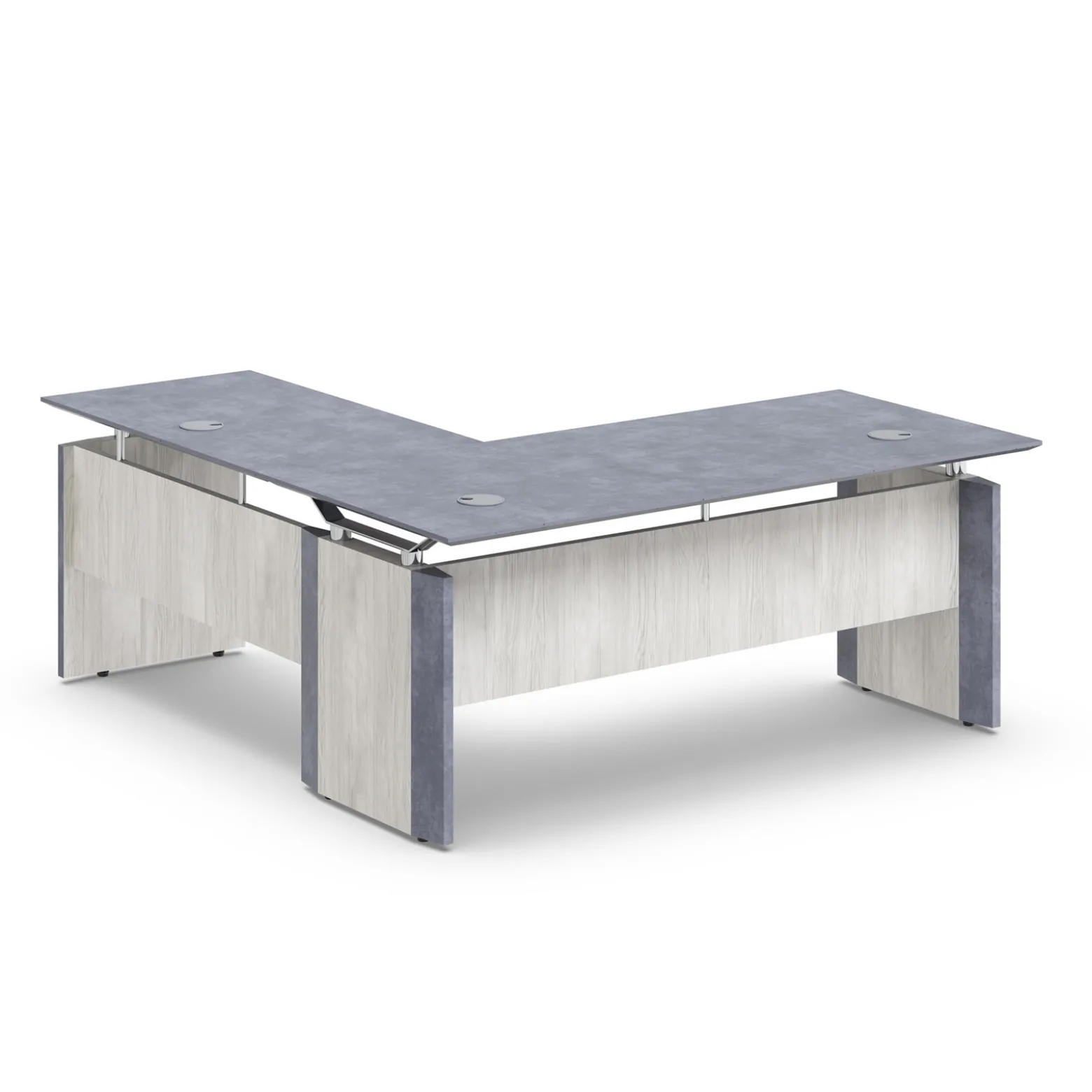 Allure Reversible L-Shaped Desk - 72"W x 78"D