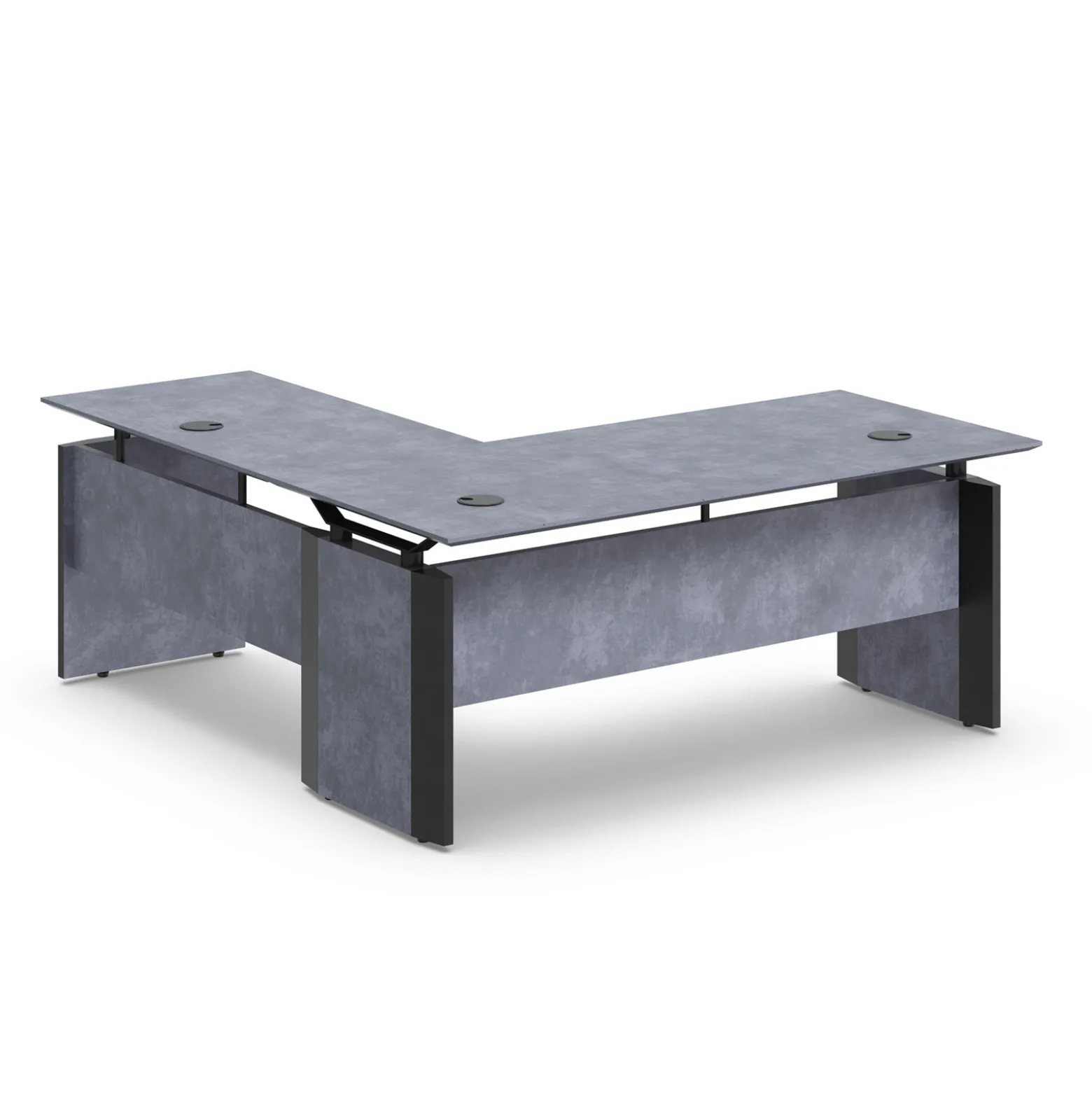 Allure Reversible L-Shaped Desk - 72"W x 78"D