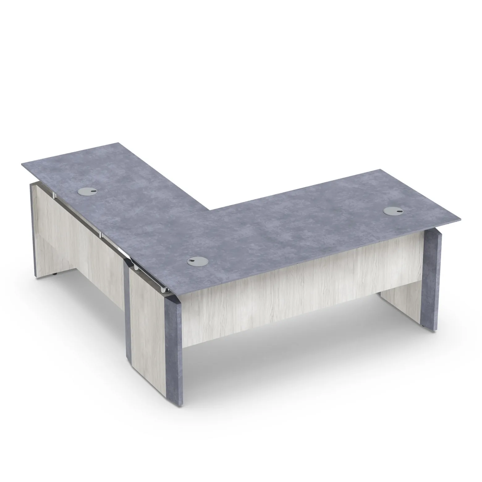 Allure Reversible L-Shaped Desk - 72"W x 78"D