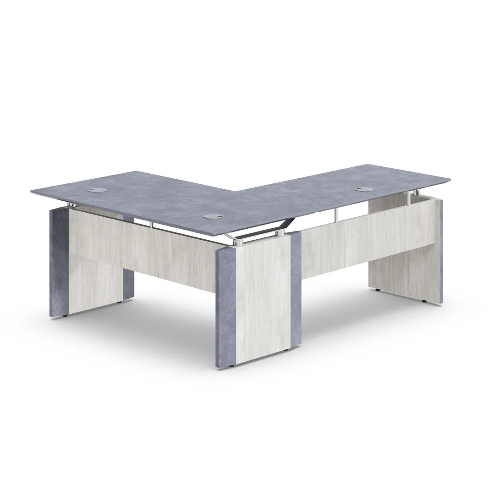 Allure Reversible L-Shaped Desk - 60"W x 78"D