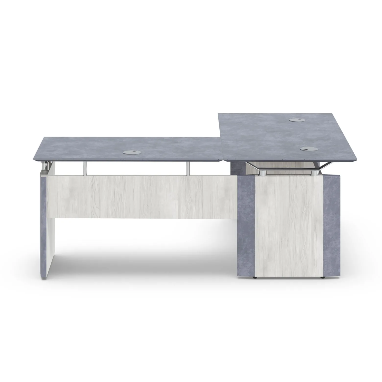 Allure Reversible L-Shaped Desk - 60"W x 78"D