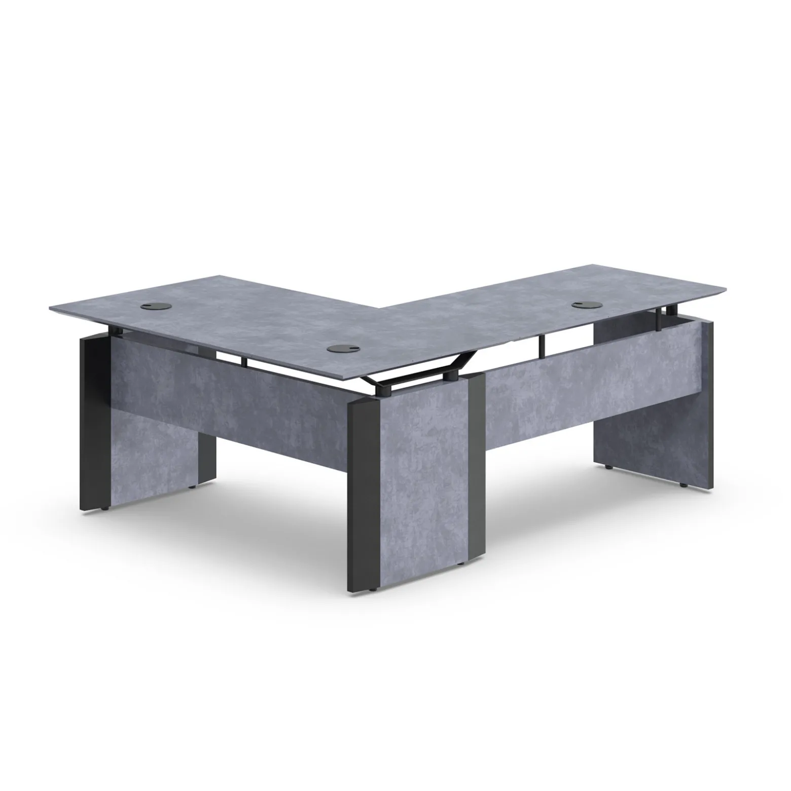 Allure Reversible L-Shaped Desk - 60"W x 78"D