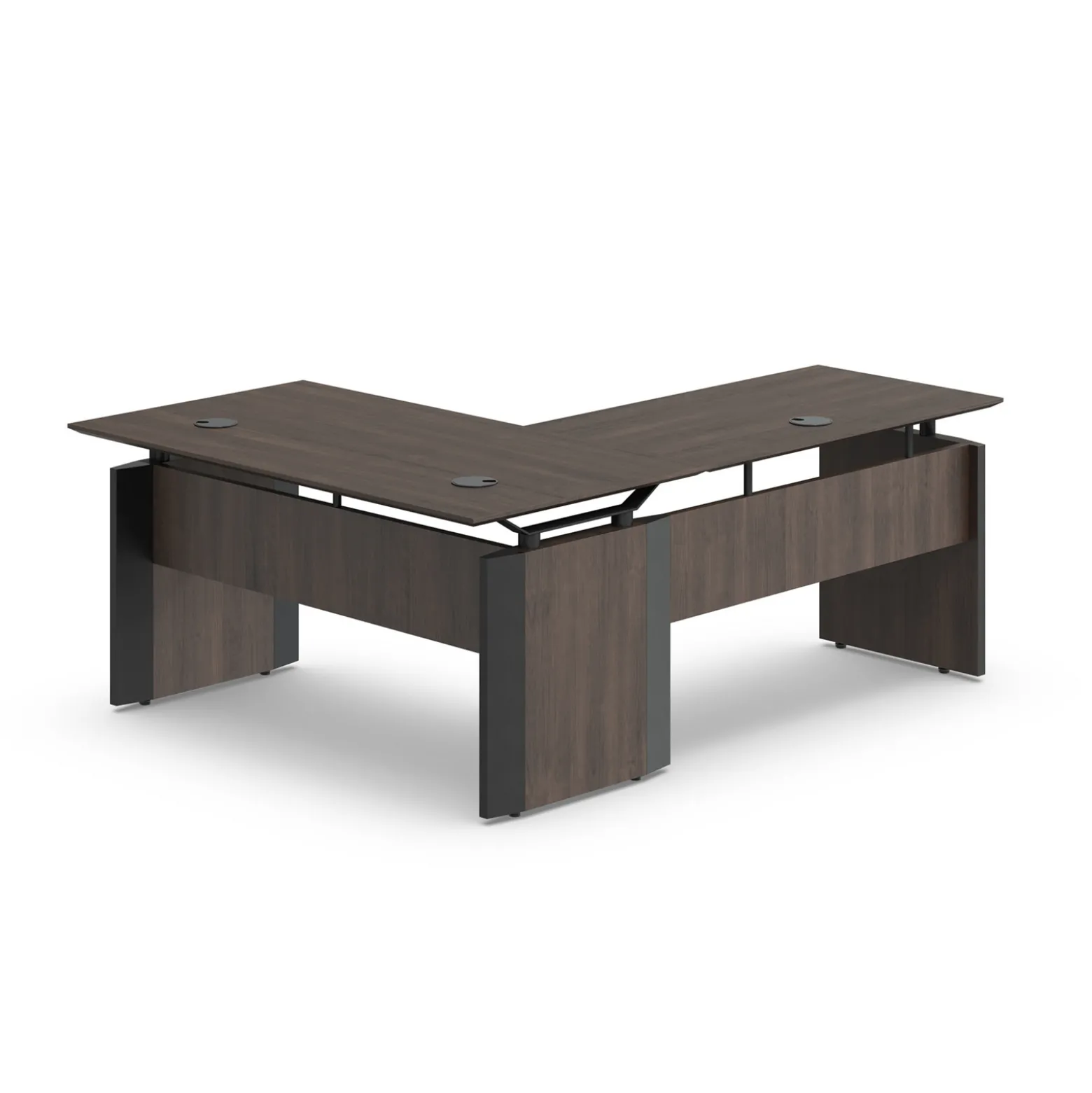 Allure Reversible L-Shaped Desk - 60"W x 78"D