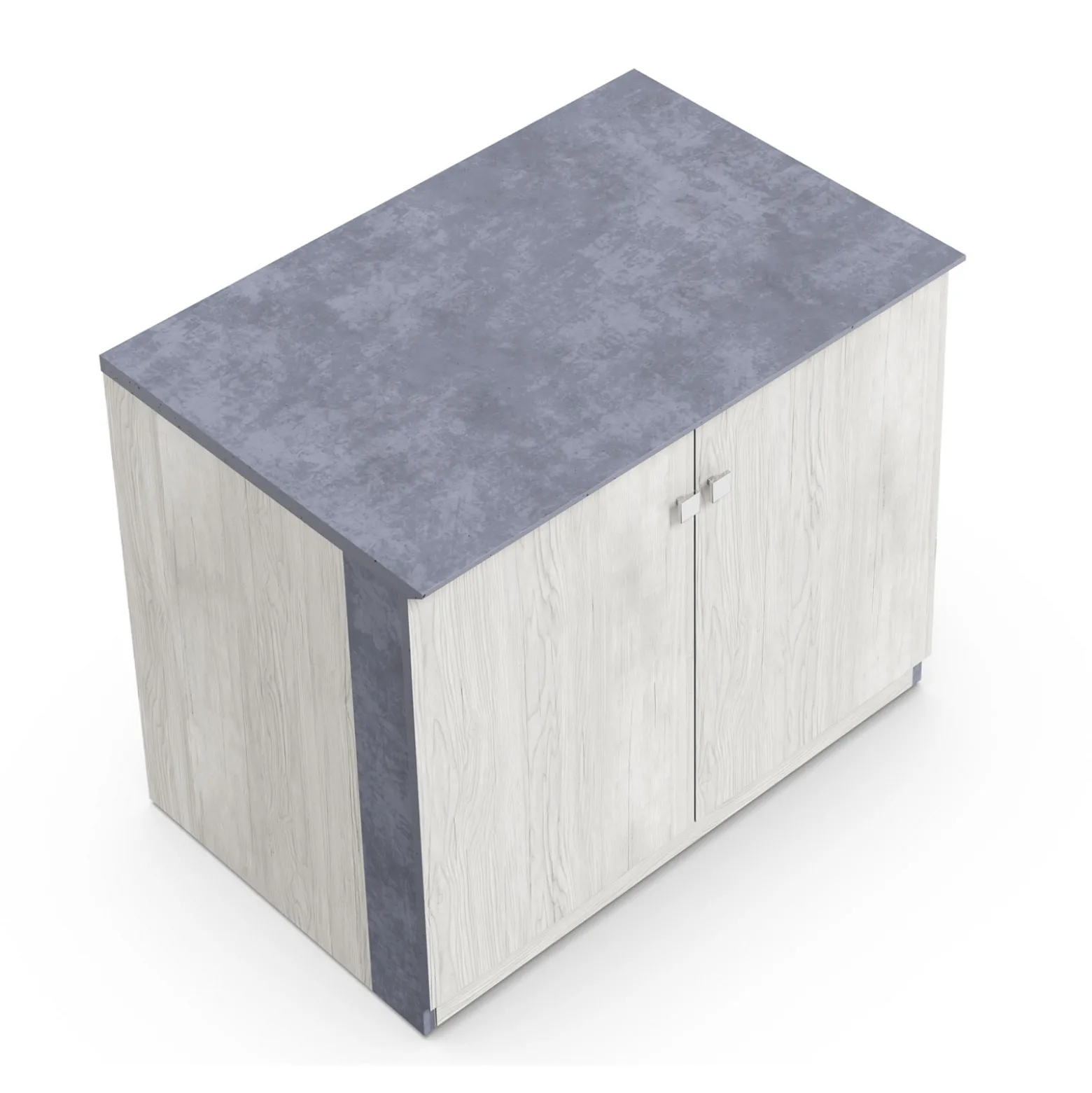 Allure Storage Cabinet with Laminate Doors - 36"W x 24"D