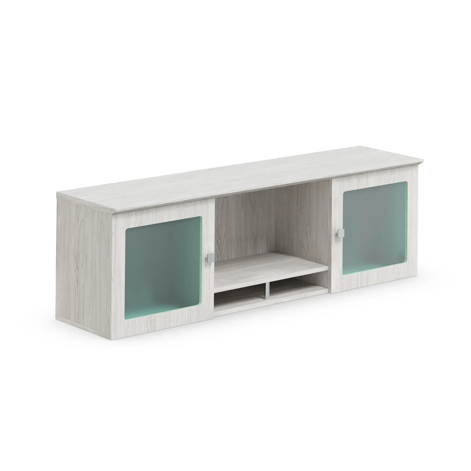 Allure Wall-Mounted Storage Hutch - 60"W x 15"D