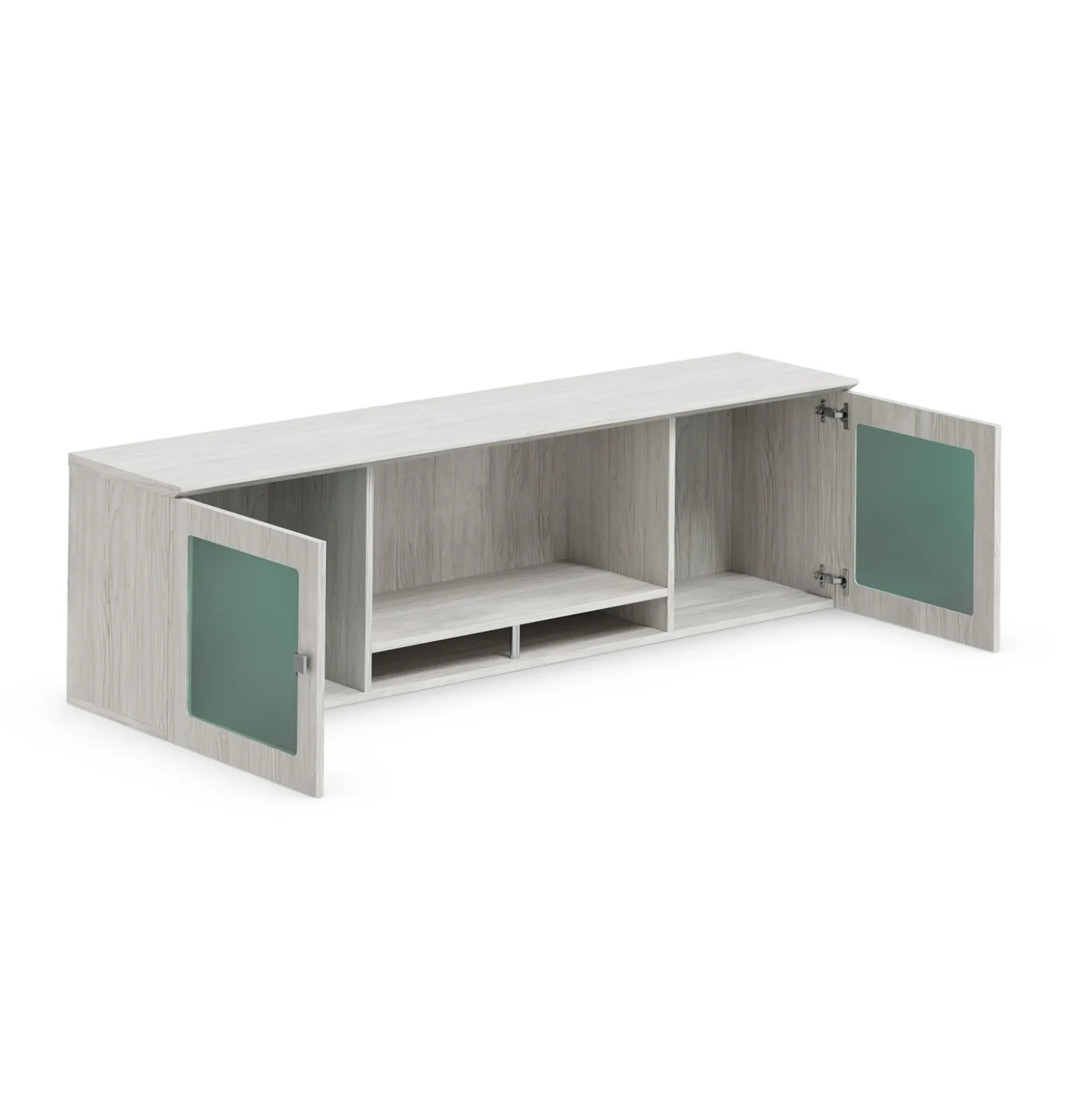 Allure Wall-Mounted Storage Hutch - 66"W x 15"D