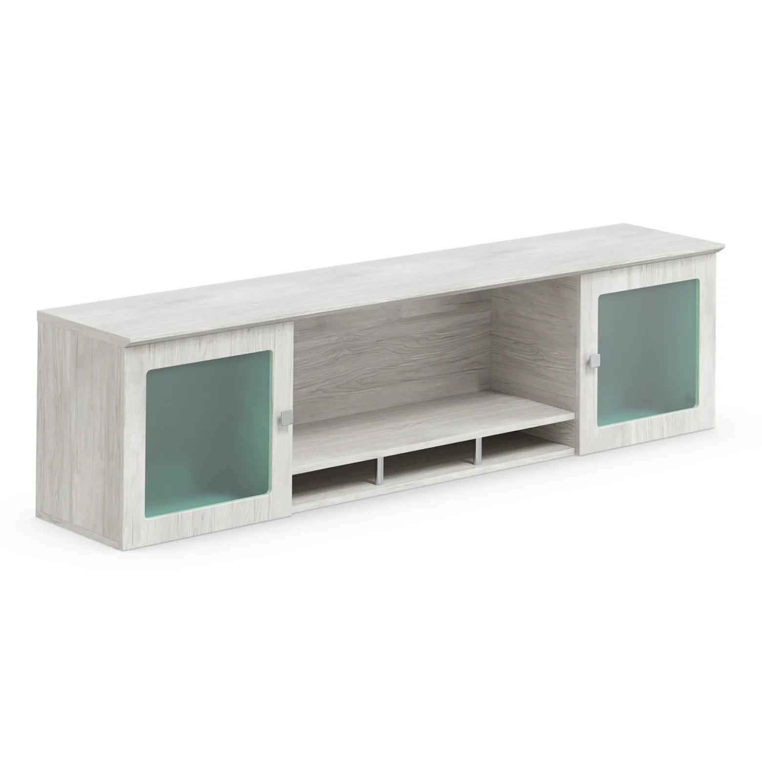 Allure Wall-Mounted Storage Hutch - 72"W x 15"D
