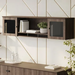 Allure Wall-Mounted Storage Hutch - 72"W x 15"D