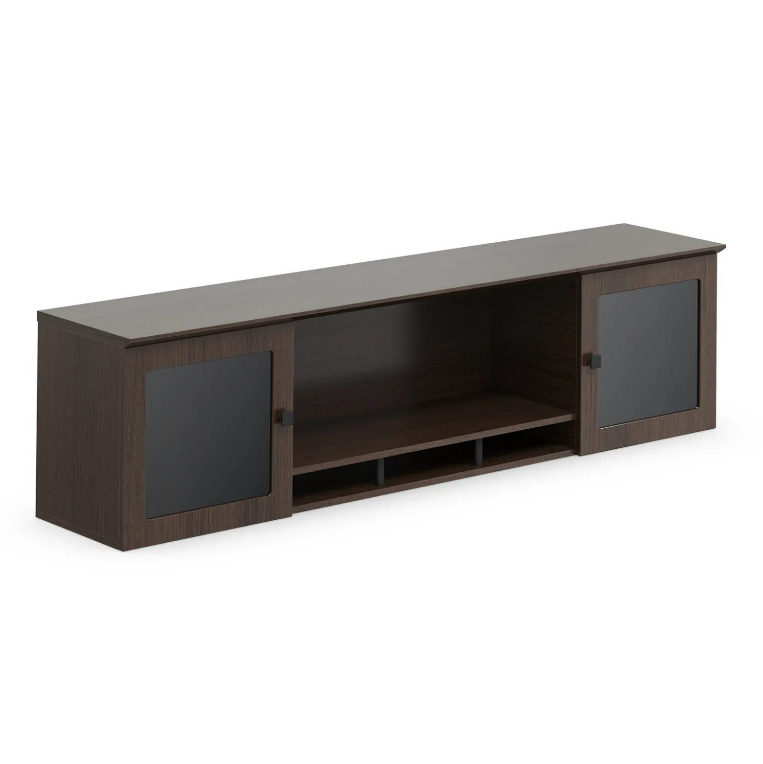 Allure Wall-Mounted Storage Hutch - 72"W x 15"D