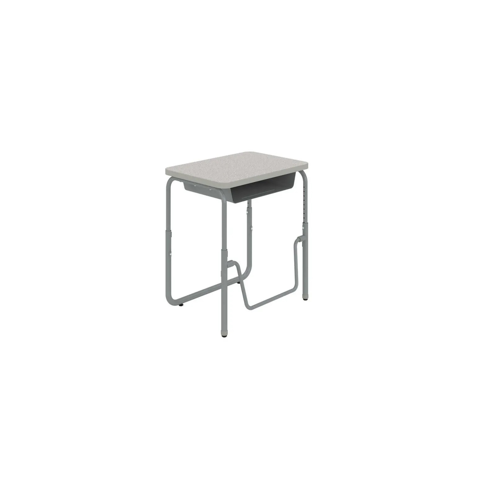 AlphaBetter 2.0 Sit-Stand Desk w/ Standard Top and Book Box 22”-30”H