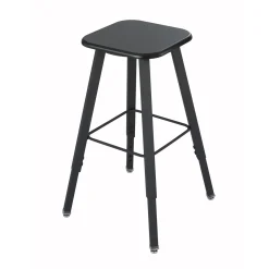 AlphaBetter Adjustable-Height Classroom Stool with Tip-Resistant Base