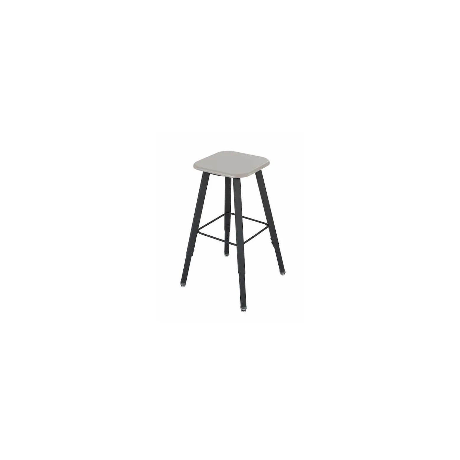 AlphaBetter Adjustable-Height Classroom Stool with Tip-Resistant Base