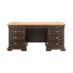 Anderson Double Pedestal Executive Desk – 68"W