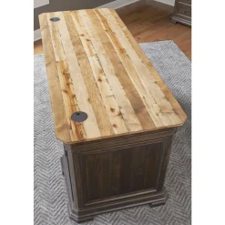 Anderson Double Pedestal Executive Desk – 68