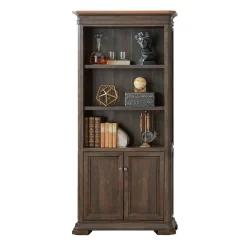 Anderson 3-Shelf Bookcase w/ Lower Doors