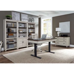 Andover Bookcase with Doors - 76