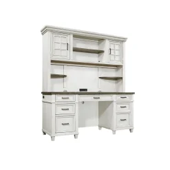 Andover Credenza with Hutch - 68"W x 76"H