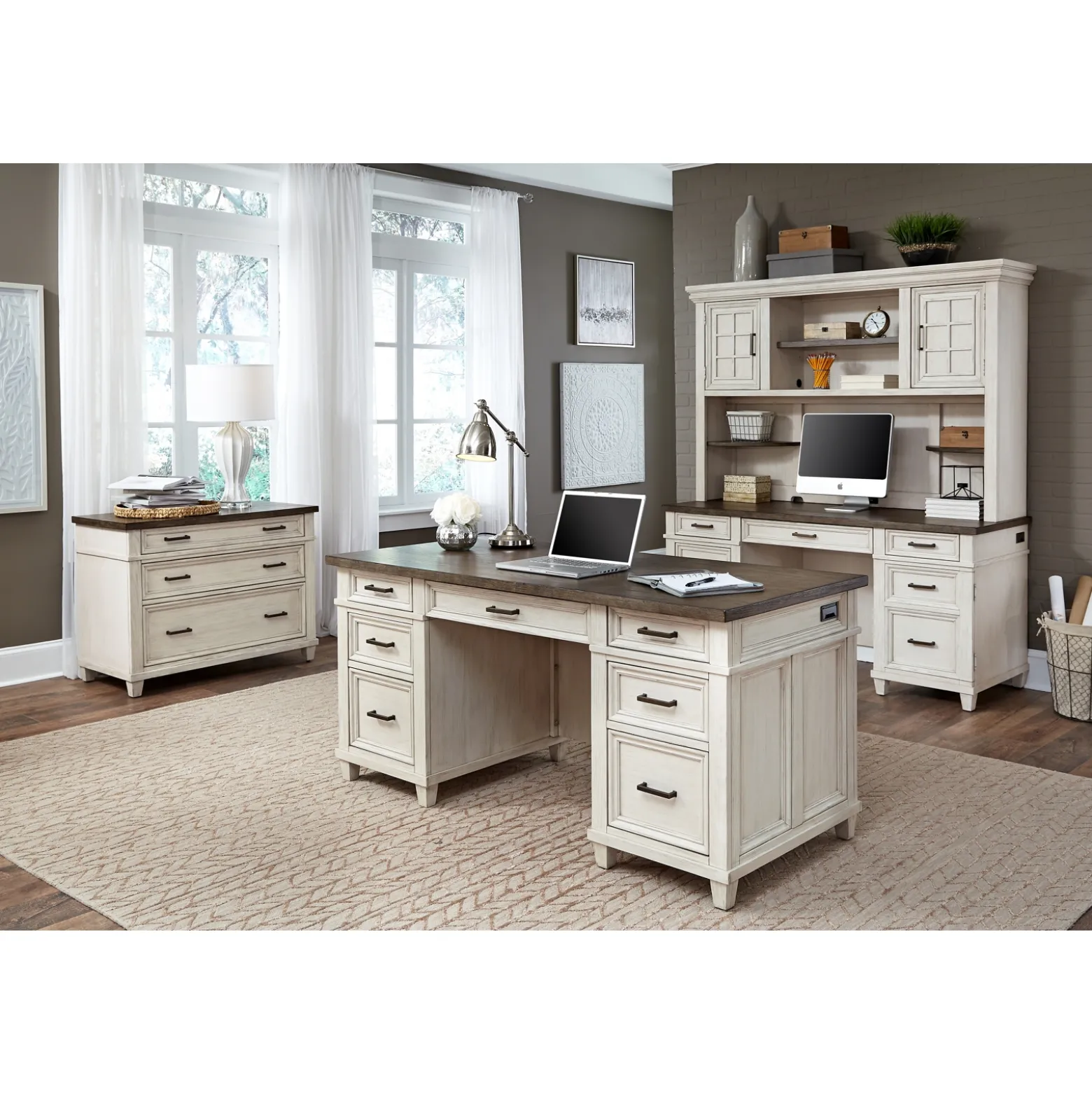 Andover Executive Desk - 66"W