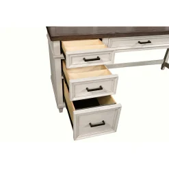 Andover Sit/Stand L-Shaped Desk with Hutch - 69"W x 73"D