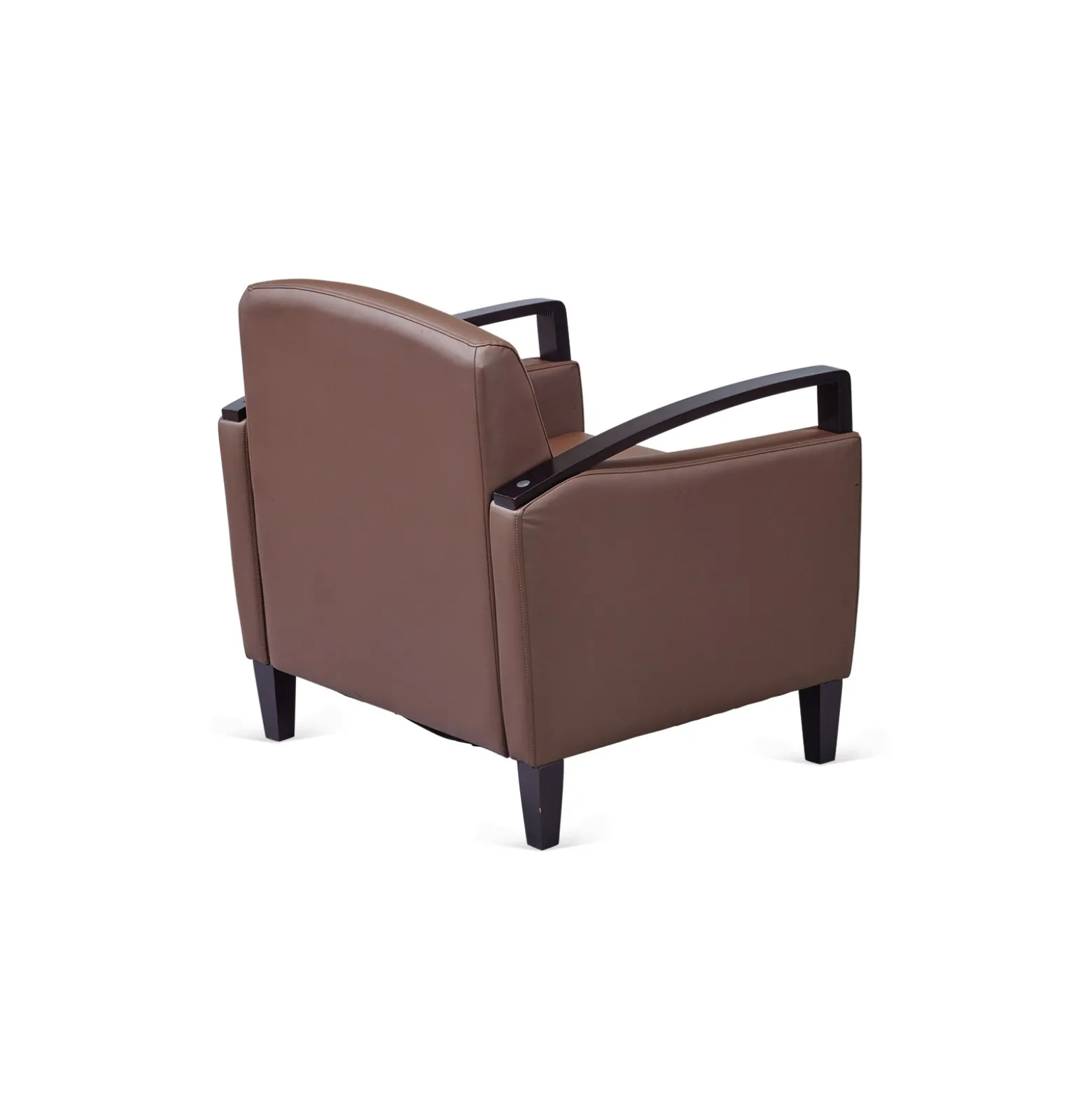 Arc Polyurethane Loveseat and Arm Chair Set