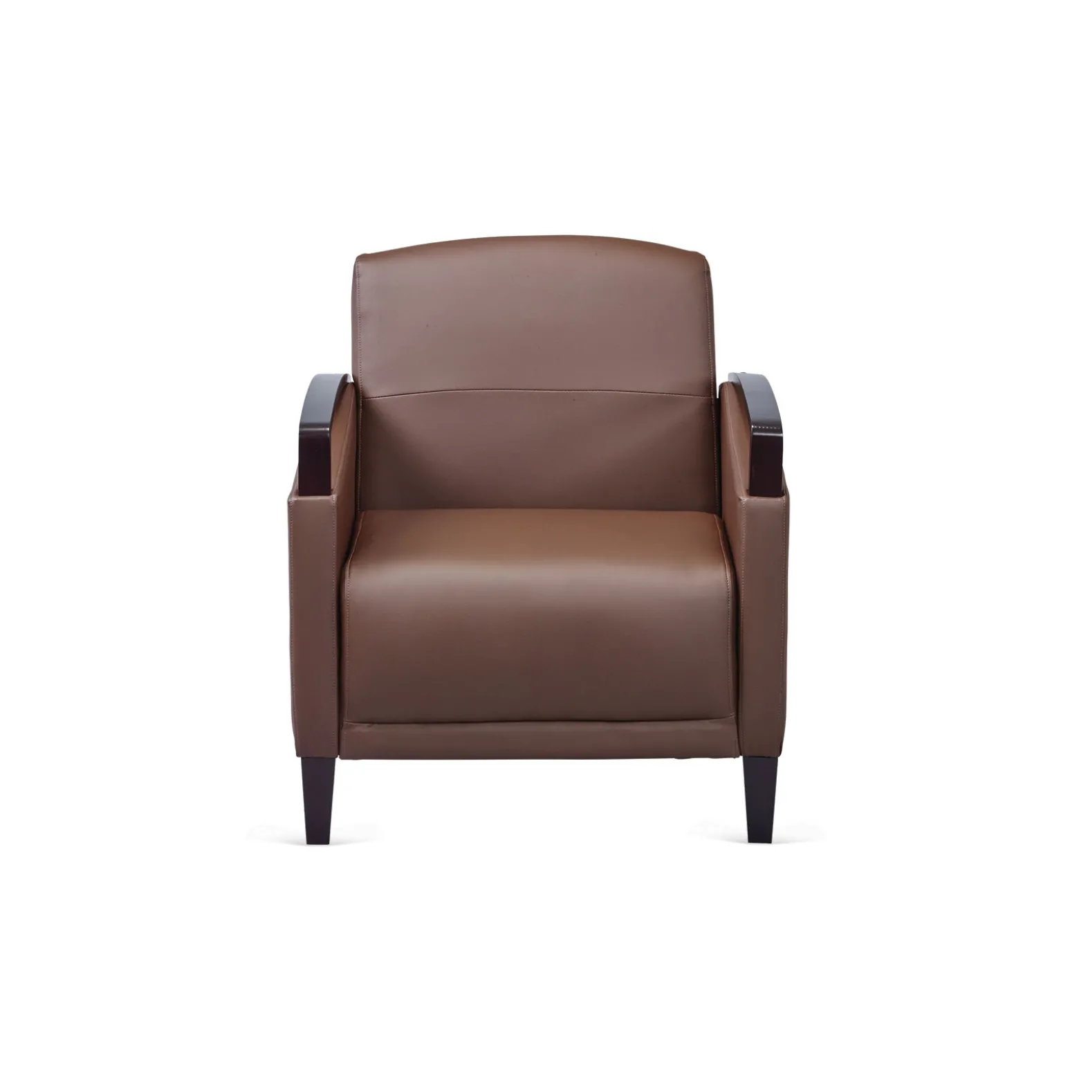 Arc Polyurethane Loveseat and Arm Chair Set
