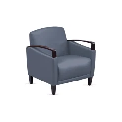 Arc Polyurethane Loveseat and Arm Chair Set