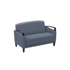 Arc Polyurethane Loveseat and Arm Chair Set