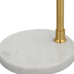 Arched Gold Metal Floor Lamp