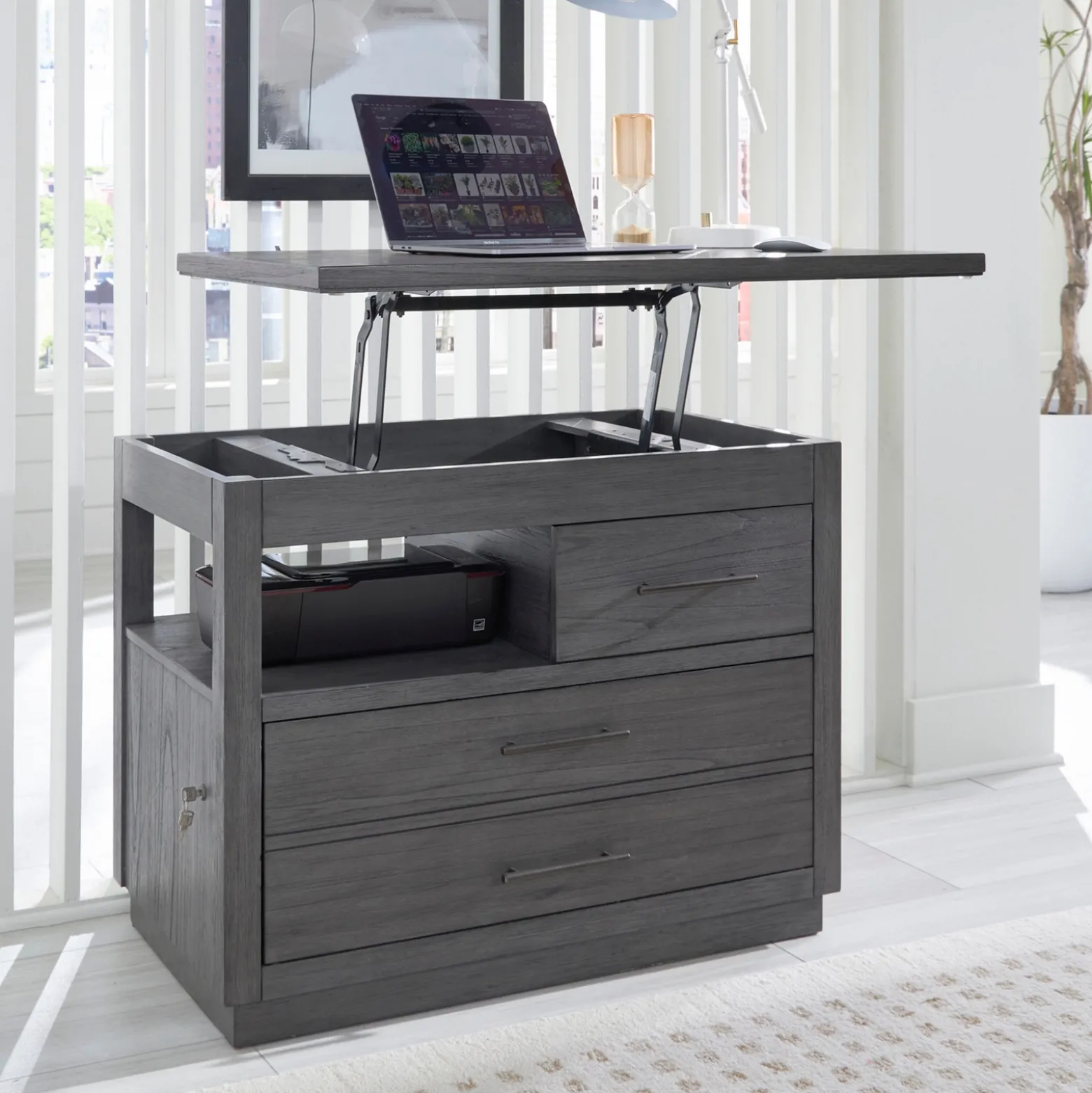 Argenta Lift Top Combo File - 38"W x 22"D