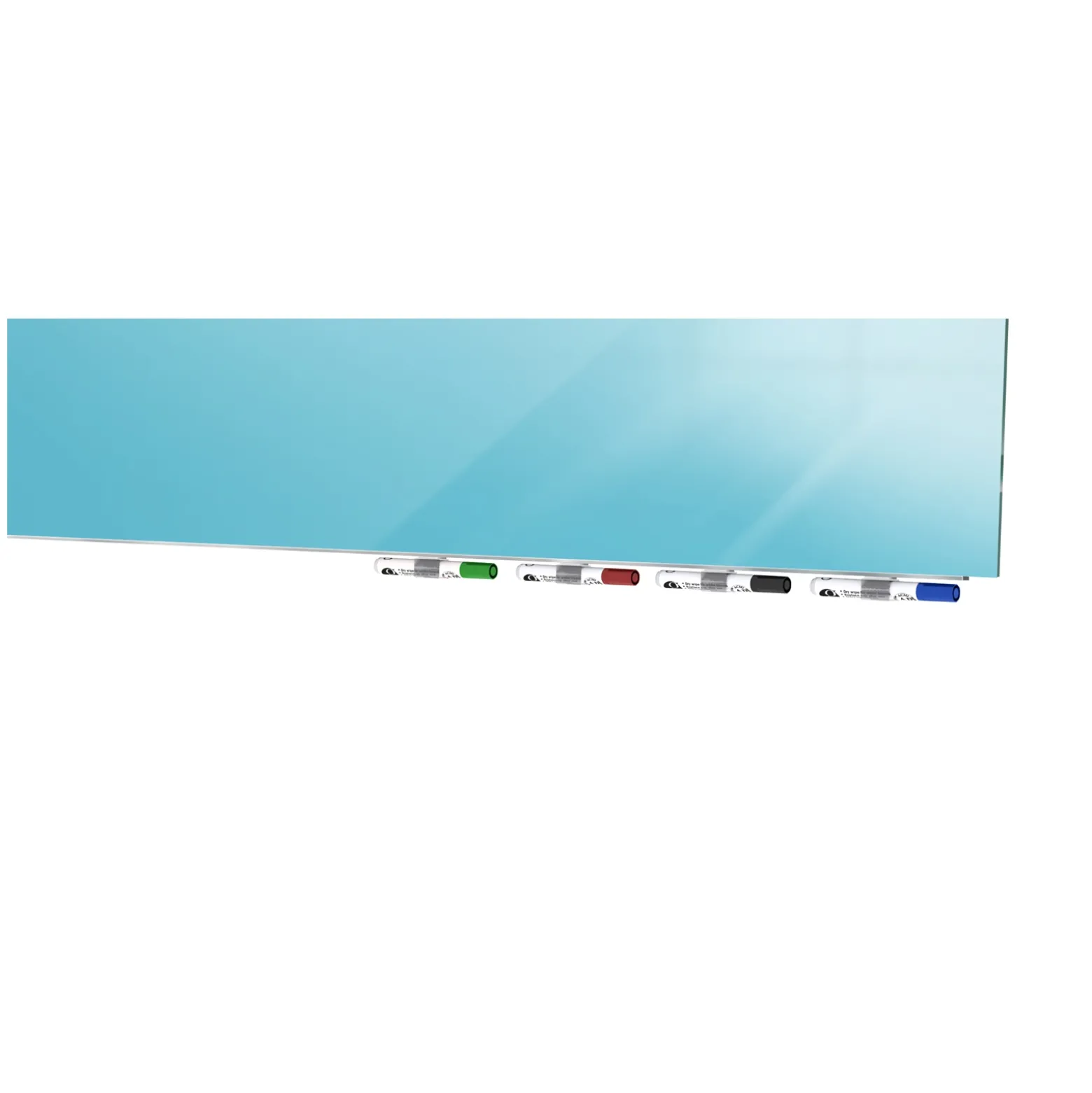 Aria Magnetic Glass Marker Board - 5'x3'