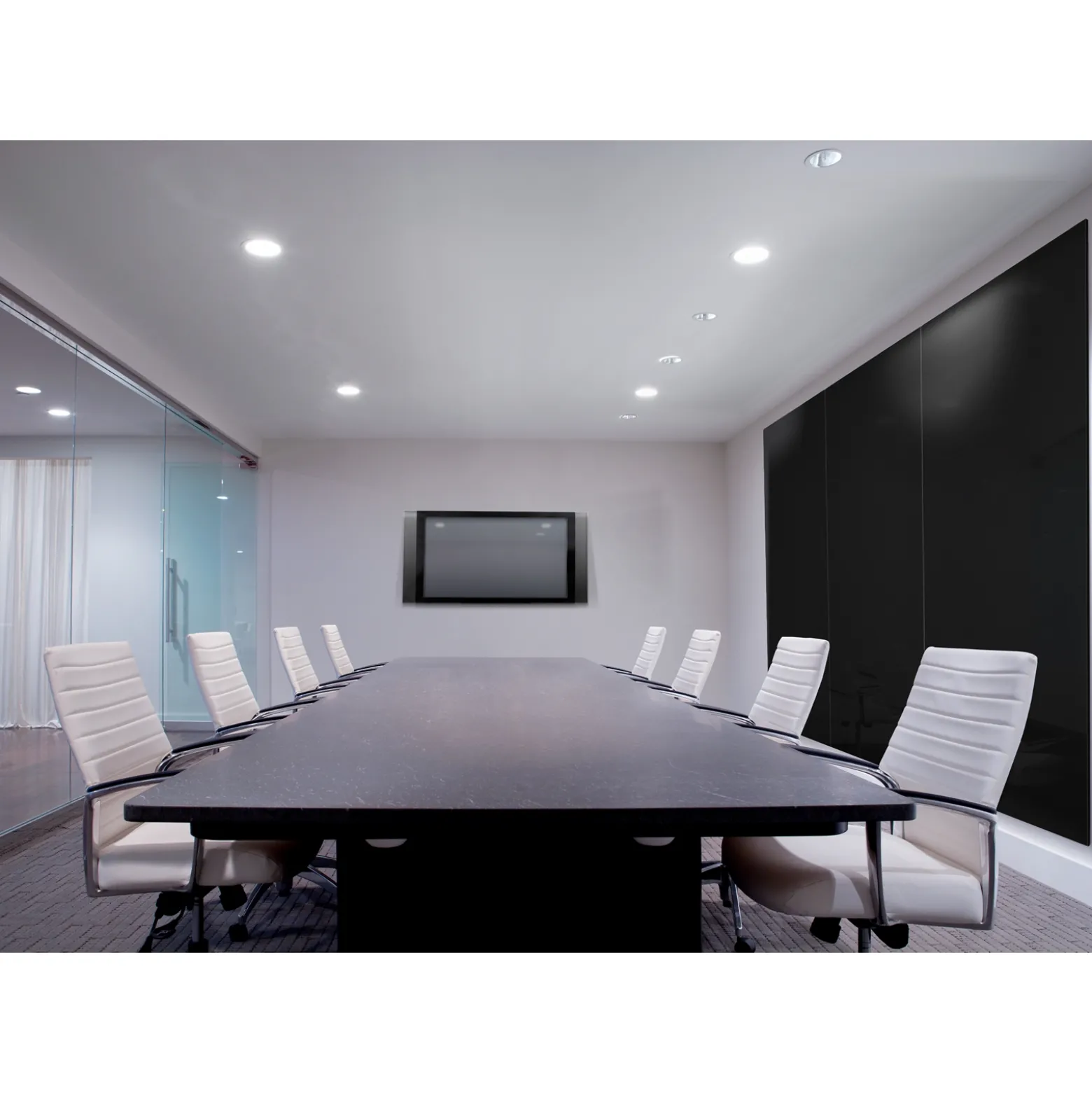 Aria Magnetic Glass Marker Board - 4'x10'