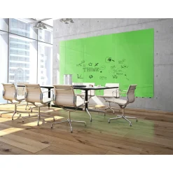 Aria Magnetic Glass Marker Board - 4'x10'