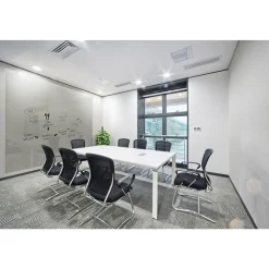 Aria Magnetic Glass Marker Board - 4'x10'