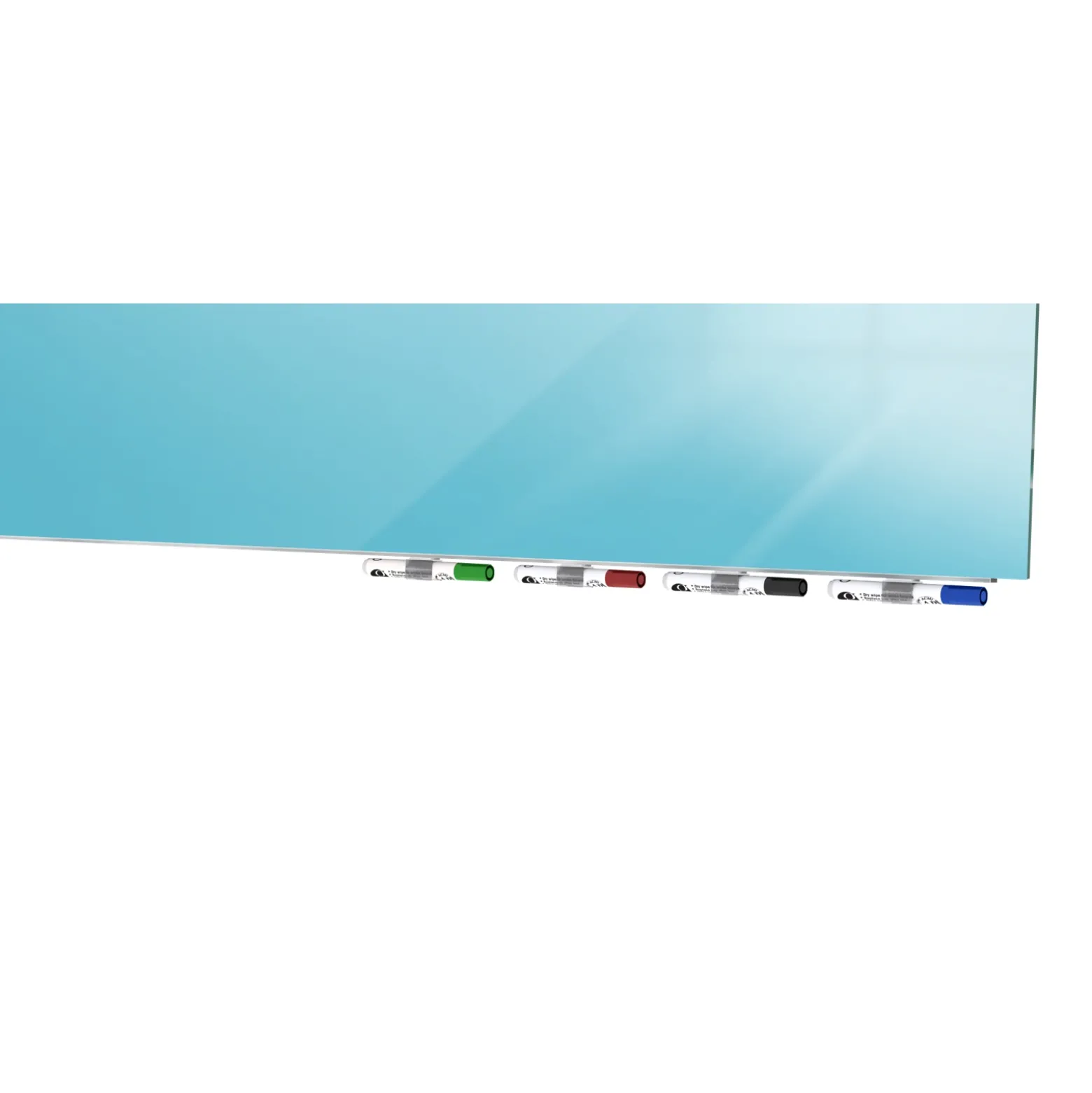 Aria Magnetic Glass Marker Board - 4'x10'