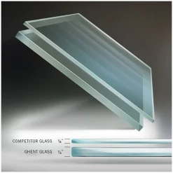 Aria Magnetic Glass Marker Board - 3'x4'
