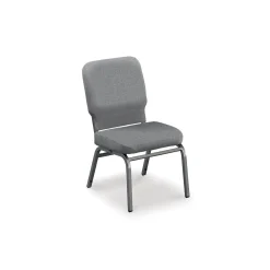Armless Big and Tall Vinyl Stack Chair - 500 lb Weight Capacity