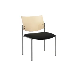 Armless Stackable Guest Chair