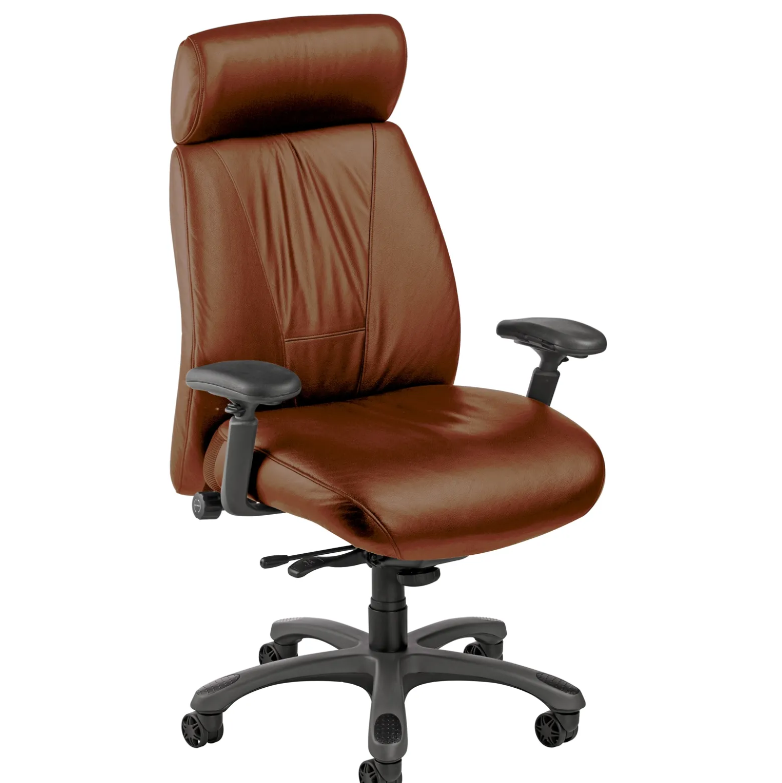 Astrid Ergonomic High-Back Chair with Graphite Frame