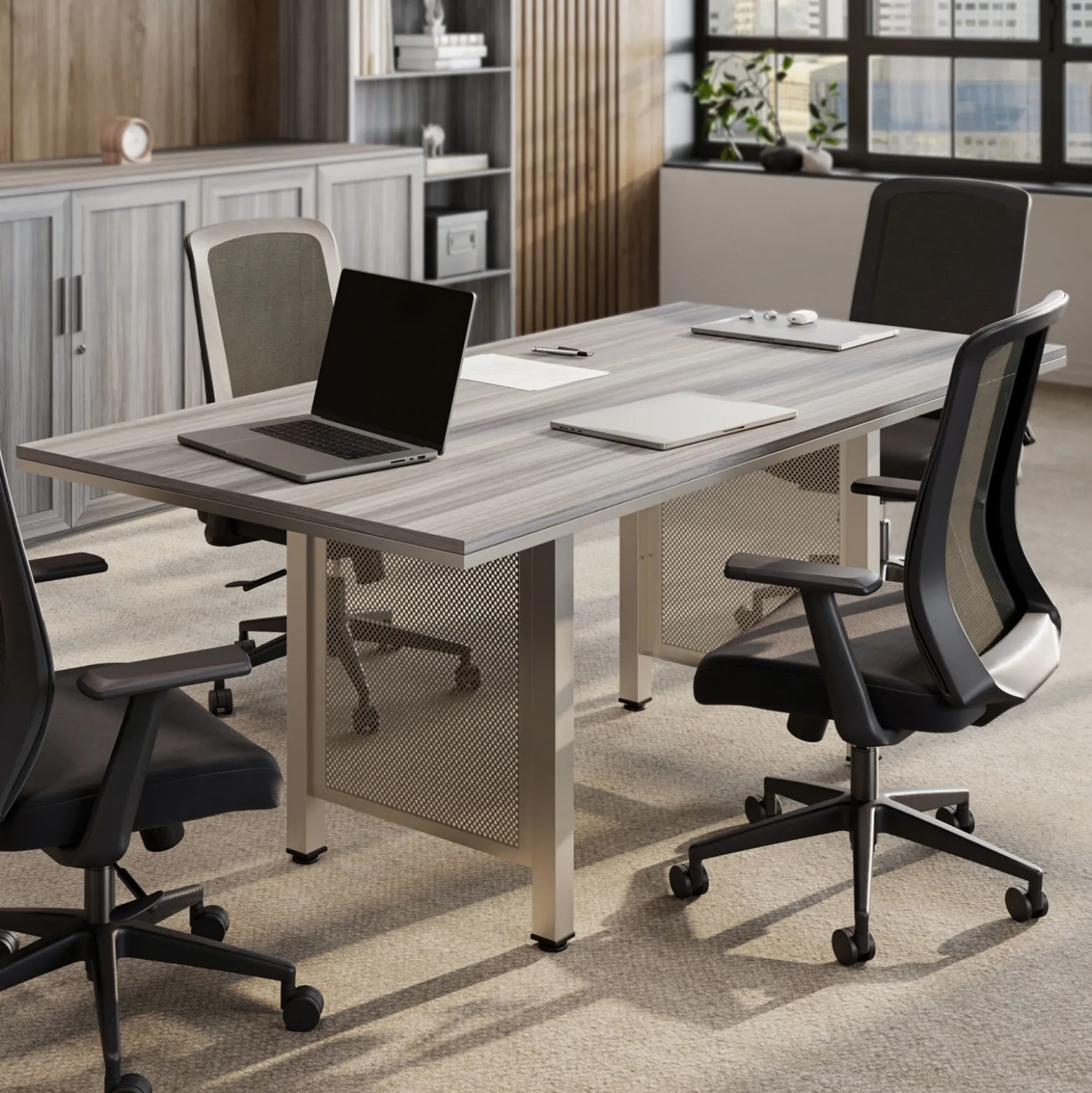 At Work 6' Conference Table - 72"W x 36"D