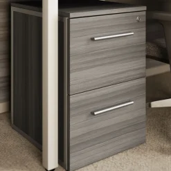 At Work 2 Drawer File Pedestal - 16