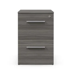 At Work 2 Drawer File Pedestal - 16