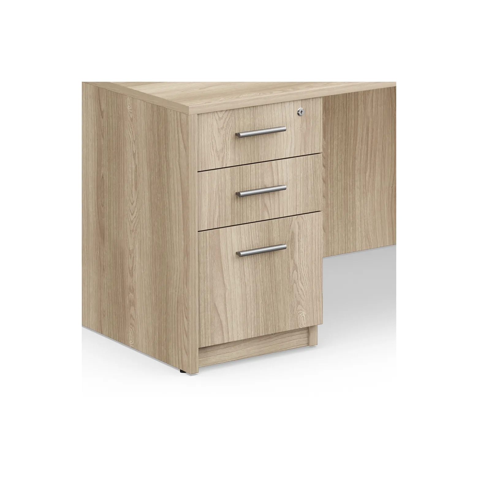 At Work 3 Drawer File Pedestal - 16"W x 22"D