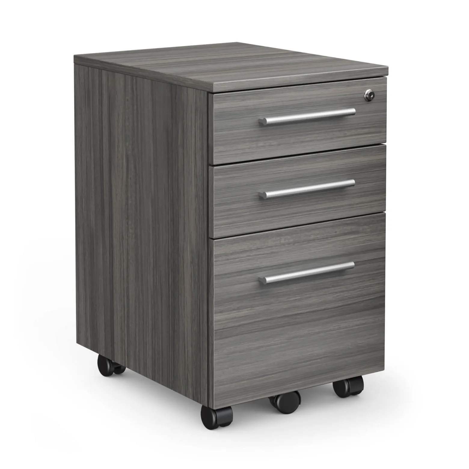 At Work 3 Drawer Mobile File Pedestal - 17"W x 21"D