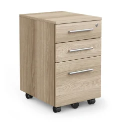 At Work 3 Drawer Mobile File Pedestal - 17