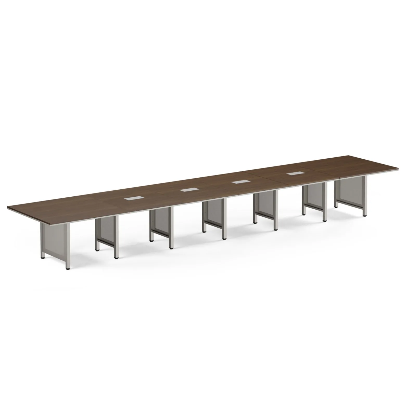 At Work 20' Expandable Conference Table - 240"W x 48"D