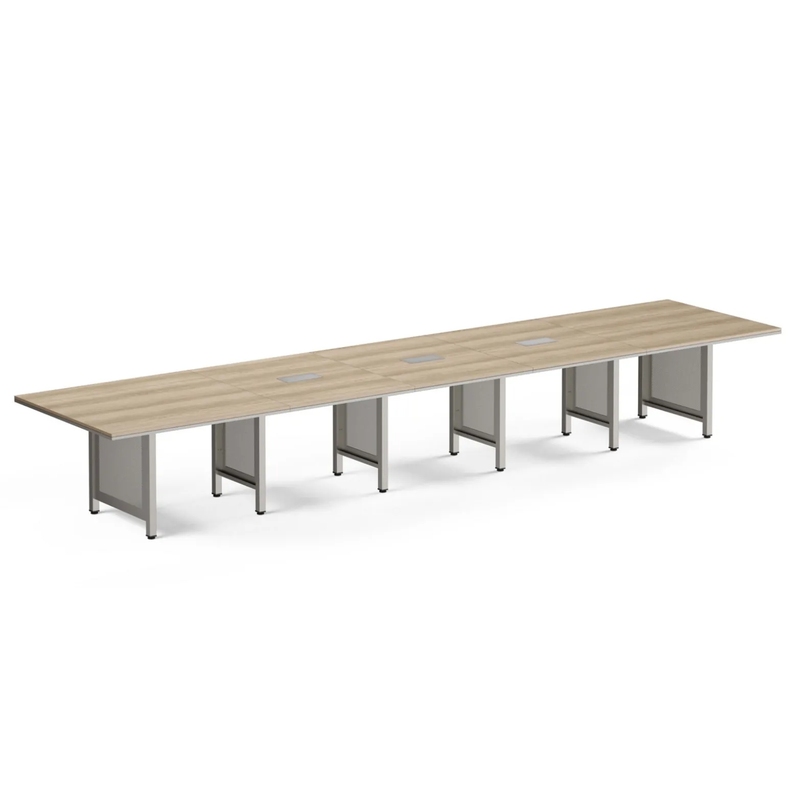 At Work 20' Expandable Conference Table - 240"W x 48"D