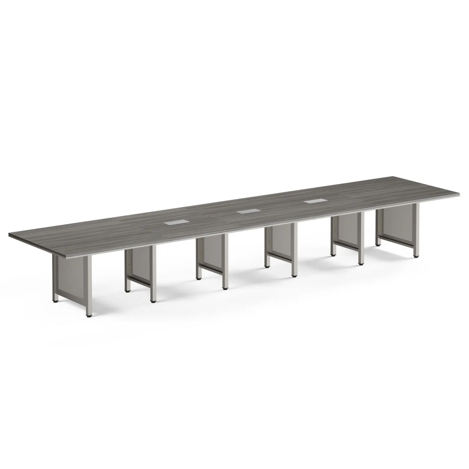 At Work 20' Expandable Conference Table - 240"W x 48"D