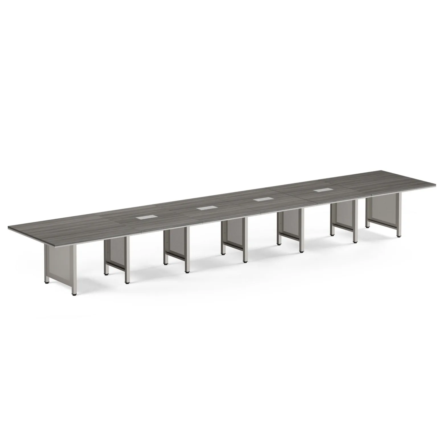 At Work 20' Expandable Conference Table - 240"W x 48"D